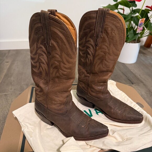 Women's Tecovas The Annie Cafe Coat Sz 7 B - Picture 2 of 6